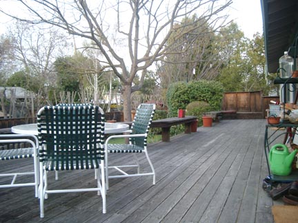 Rear Terrace