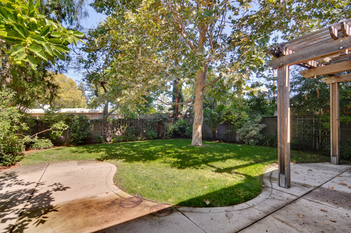 Back Yard picture - 619 Alger Dr, Palo Alto 94306