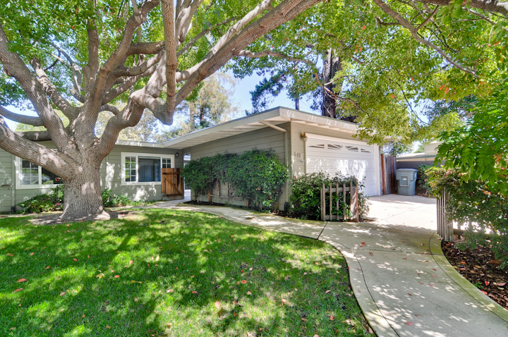 Front picture - 619 Alger Dr, Palo Alto 94306