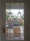 Leaded Glass Door