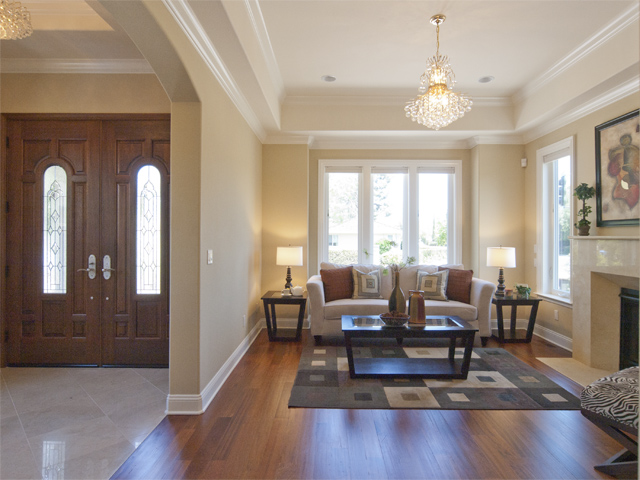 Living Room Entrance (A) Picture - 4198 Coulombe Dr, Palo Alto 94306 Living Room Entrance (A) picture - 4198 Coulombe Dr, Palo Alto 94306