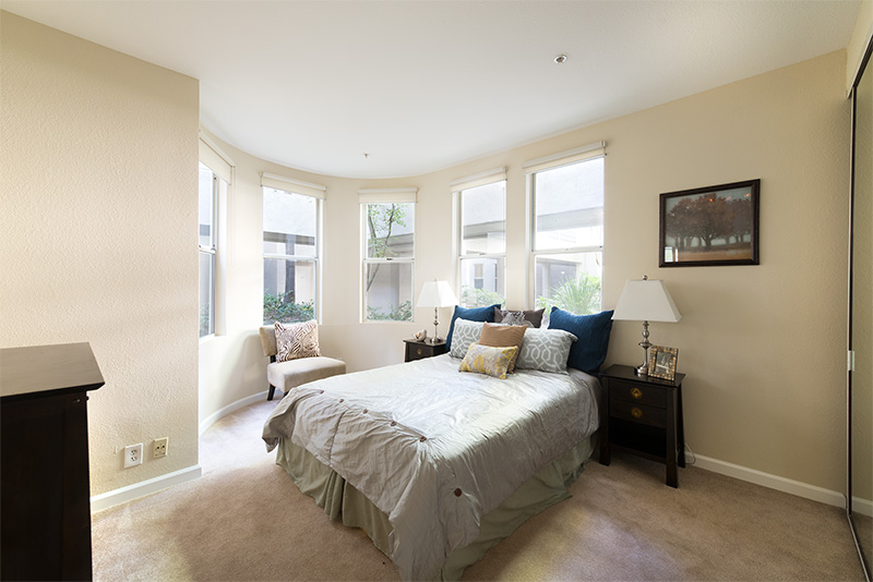 Master Bedroom picture - 427 Alma St, Unit 107, Palo Alto 94301