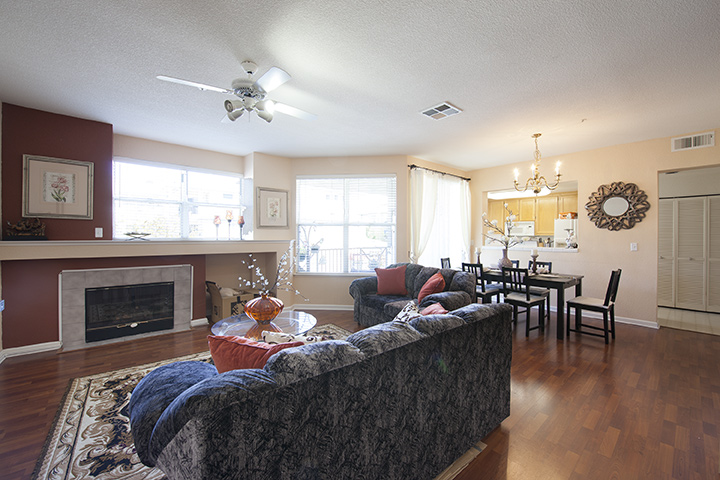 Living Room (A) Picture - 401 Baltic Cir 429, Redwood Shores 94065 Living Room (A) picture - 401 Baltic Cir 429, Redwood Shores 94065