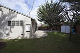 140 Daley Ct, San Bruno 94066 - Side Yard (A)