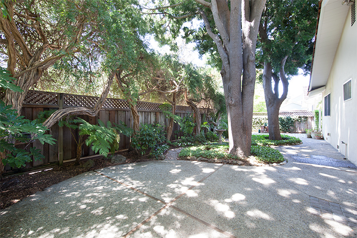 Side Yard picture - 1754 Emerson St, Palo Alto 94301