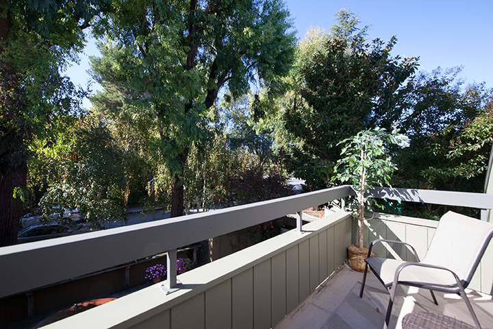 Master Balcony picture - 670 San Antonio Rd, Unit 40, Palo Alto 94306