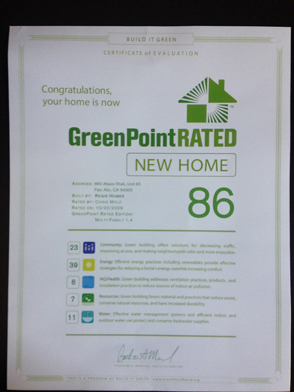 Greenpoint  picture - 860 Altaire Walk, Palo Alto 94303
