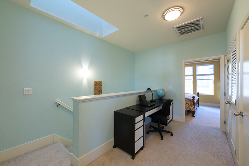 Upstairs Landing picture - 893 Altaire Walk, Unit 102, Palo Alto 94303
