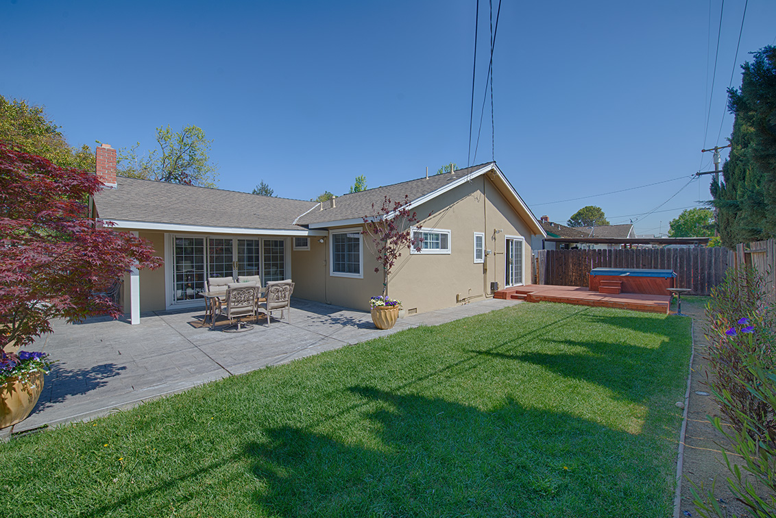 Backyard (B) Picture - 1932 Foxworthy Ave, San Jose 95124 Backyard (B) picture - 1932 Foxworthy Ave, San Jose 95124