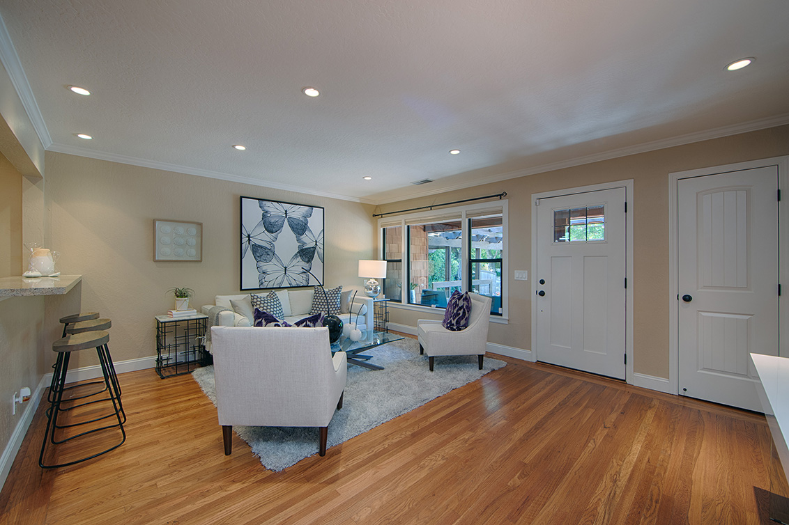 Living Room (B) Picture - 4123 Fair Oaks Ave, Menlo Park 94025 Living Room (B) picture - 4123 Fair Oaks Ave, Menlo Park 94025