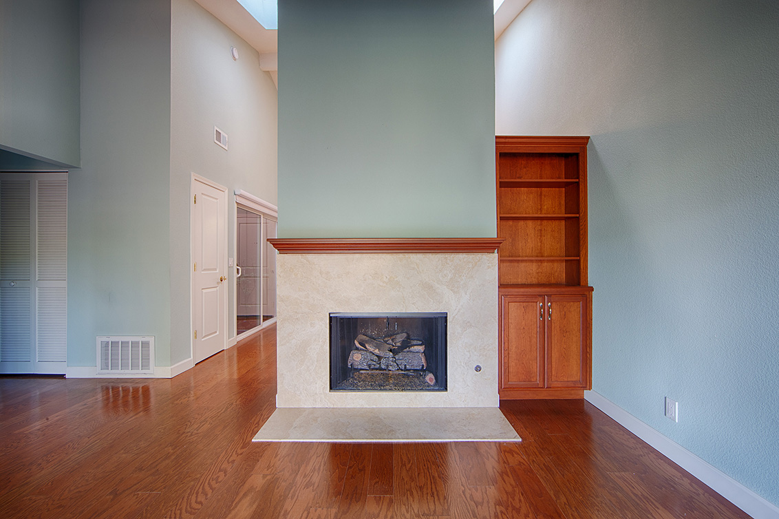Living Room Fireplace (A) picture - 10110 Firwood Dr, Cupertino 95014
