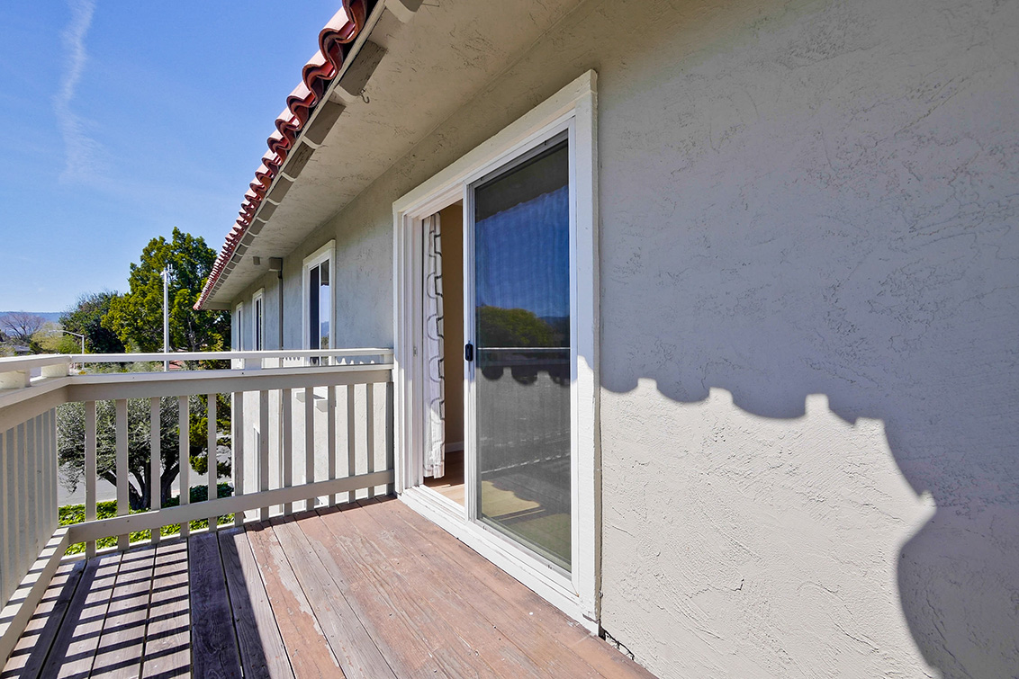 Master Bedroom Balcony (A) picture - 2787 Mauricia Ave B, Santa Clara 95051