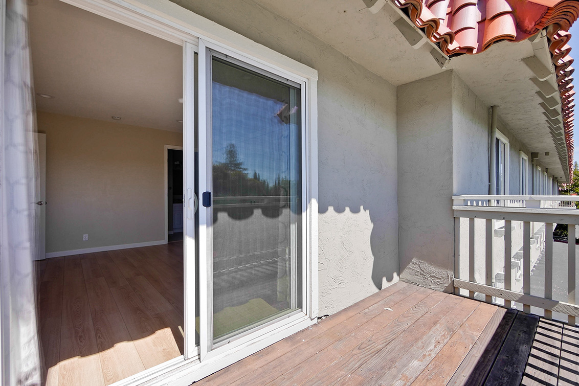 Master Bedroom Balcony (D) picture - 2787 Mauricia Ave B, Santa Clara 95051