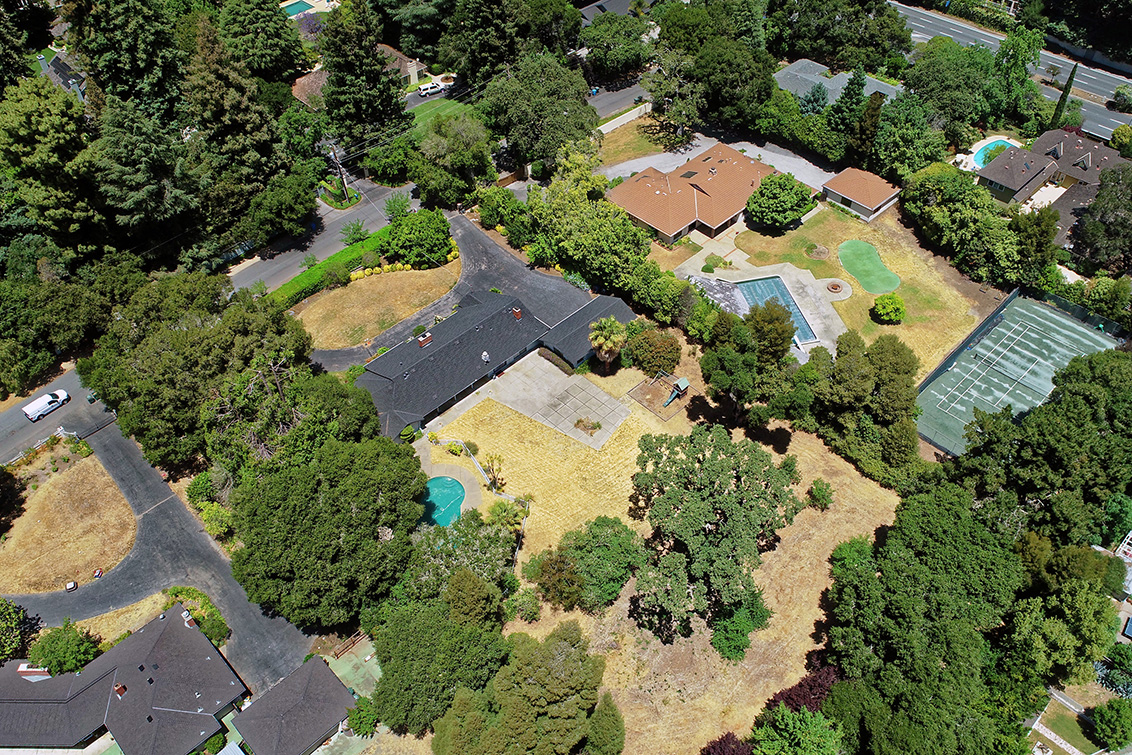 Aerial (G) Picture - 17 Tuscaloosa Ave, Atherton 94027 Aerial (G) picture - 17 Tuscaloosa Ave, Atherton 94027
