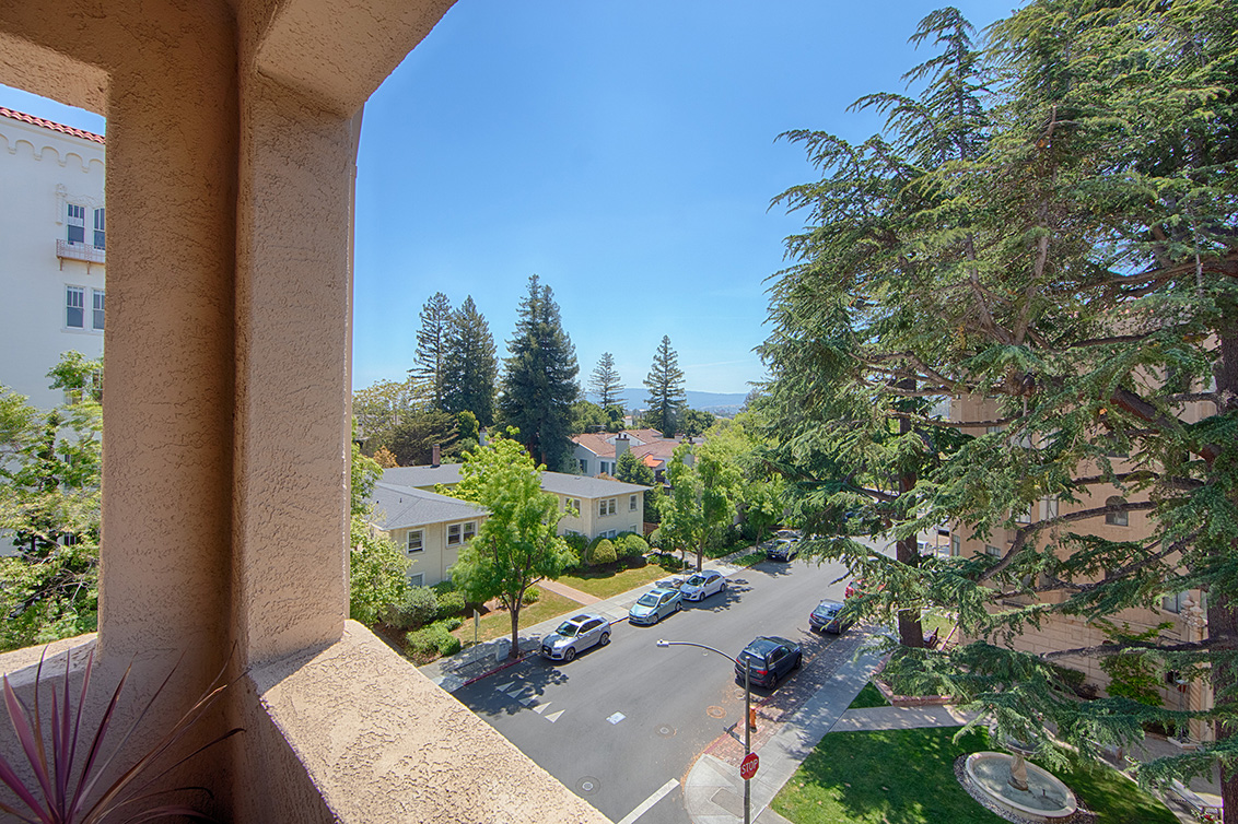 Master Bedroom Balcony  picture - 365 Forest Ave 5b, Palo Alto 94301