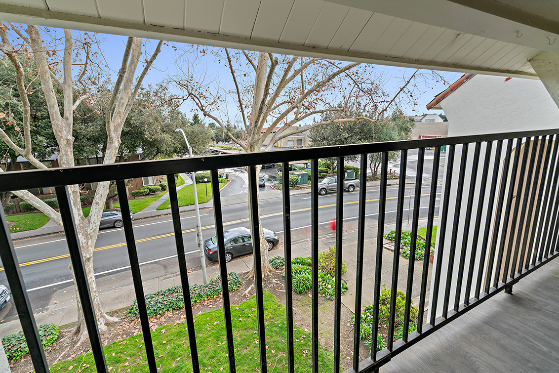 Balcony View (A) picture - 1720 Halford Ave 327, Santa Clara 95051