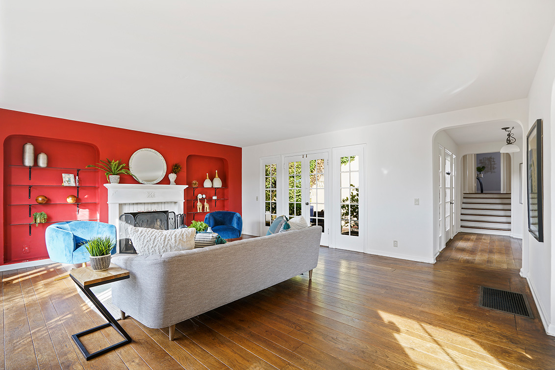 Living Room (B) picture - 30 Hilltop Dr, San Carlos 94070