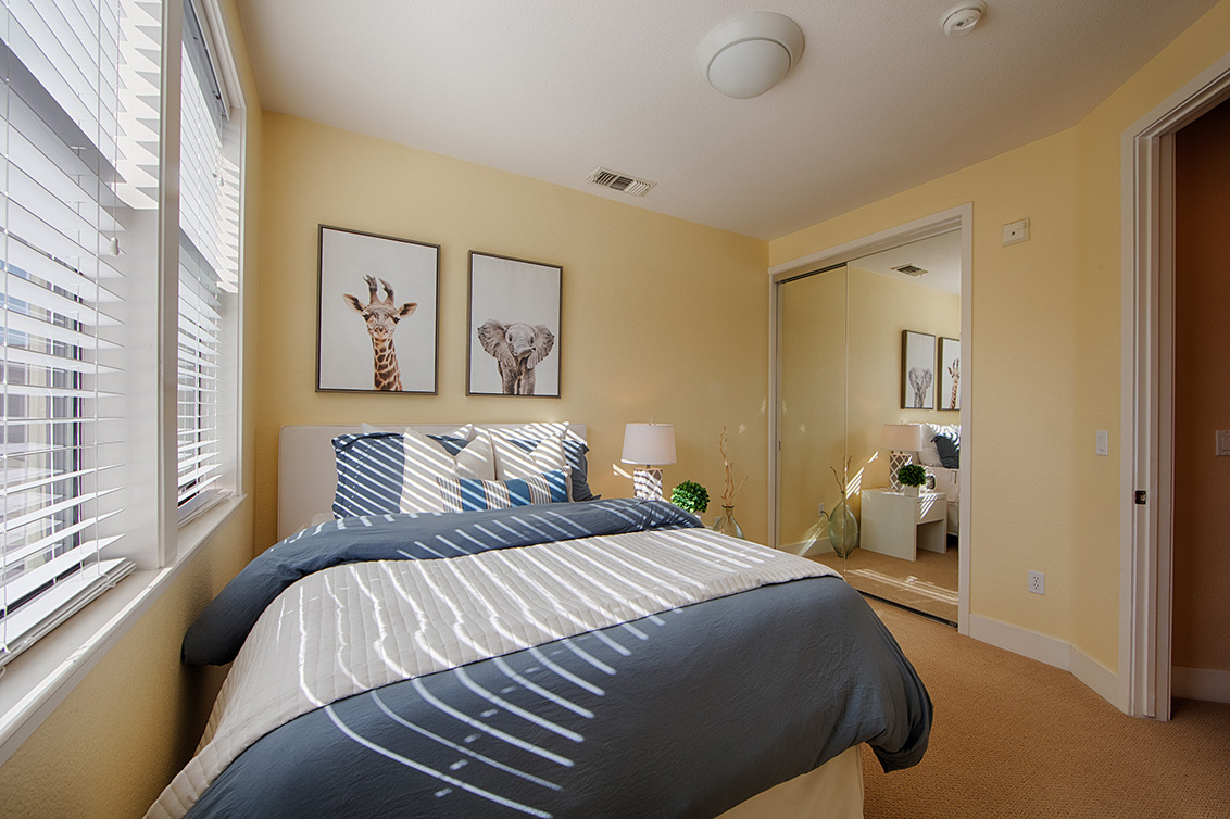 Bedroom 2 (D) picture - 4245 Rickeys Way I, Palo Alto 94306
