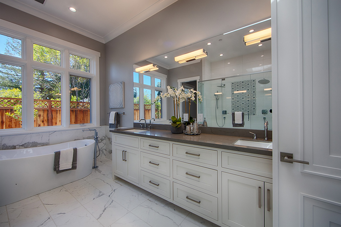 Master Bath (B) Picture - 686 Spargur Dr, Los Altos 94022 Master Bath (B) picture - 686 Spargur Dr, Los Altos 94022