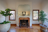 1130 University Ave, Palo Alto 94301 - Living Room Fireplace (A)