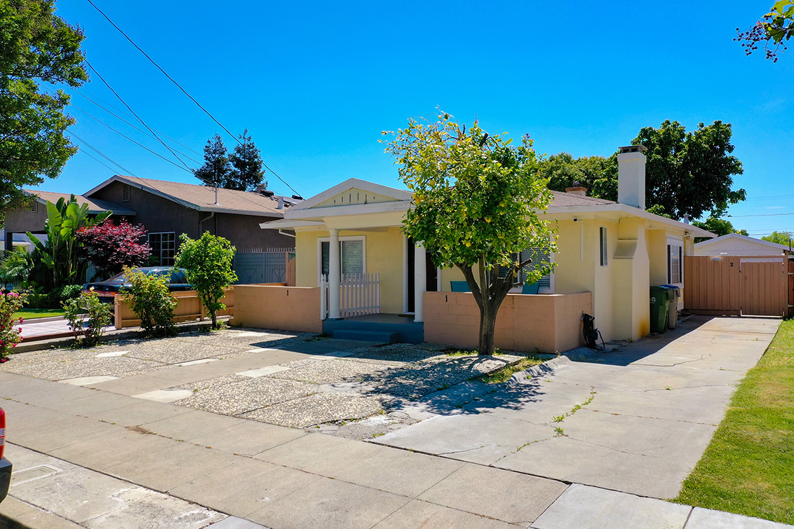 Aerial (A) picture - 126 E Humboldt St, San Jose 95112
