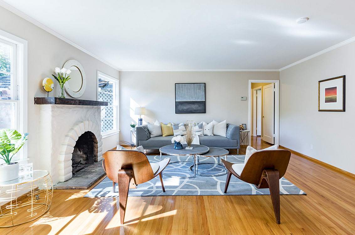 Living Room (B) picture - 55 Morton Way, Palo Alto 94303