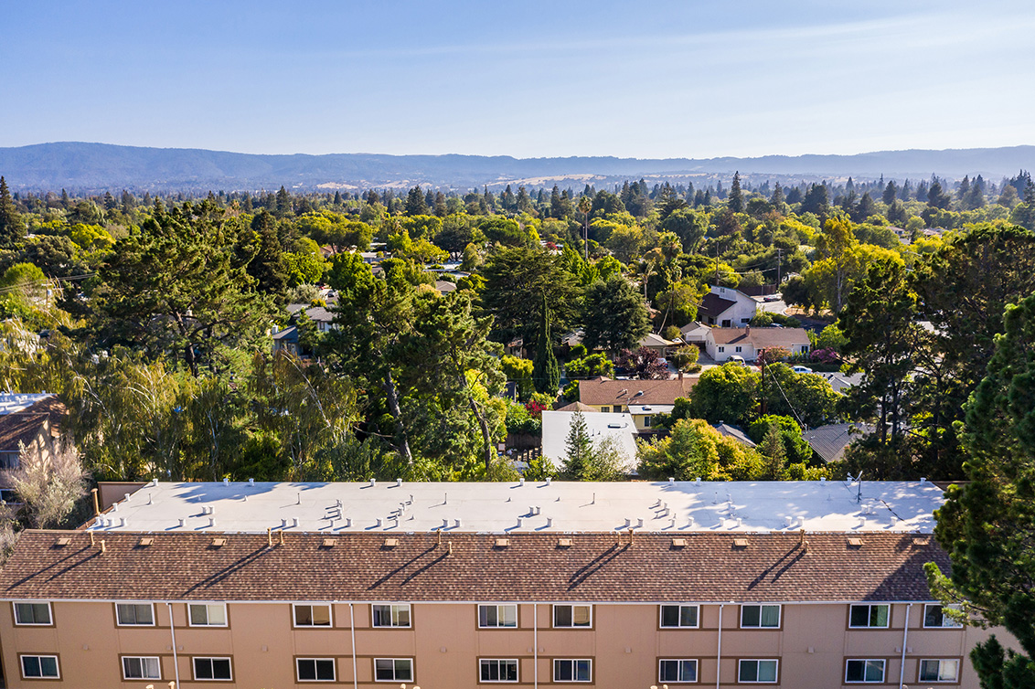 Aerial (E) Picture - 2450 W Bayshore Rd 9, Palo Alto 94303 Aerial (E) picture - 2450 W Bayshore Rd 9, Palo Alto 94303