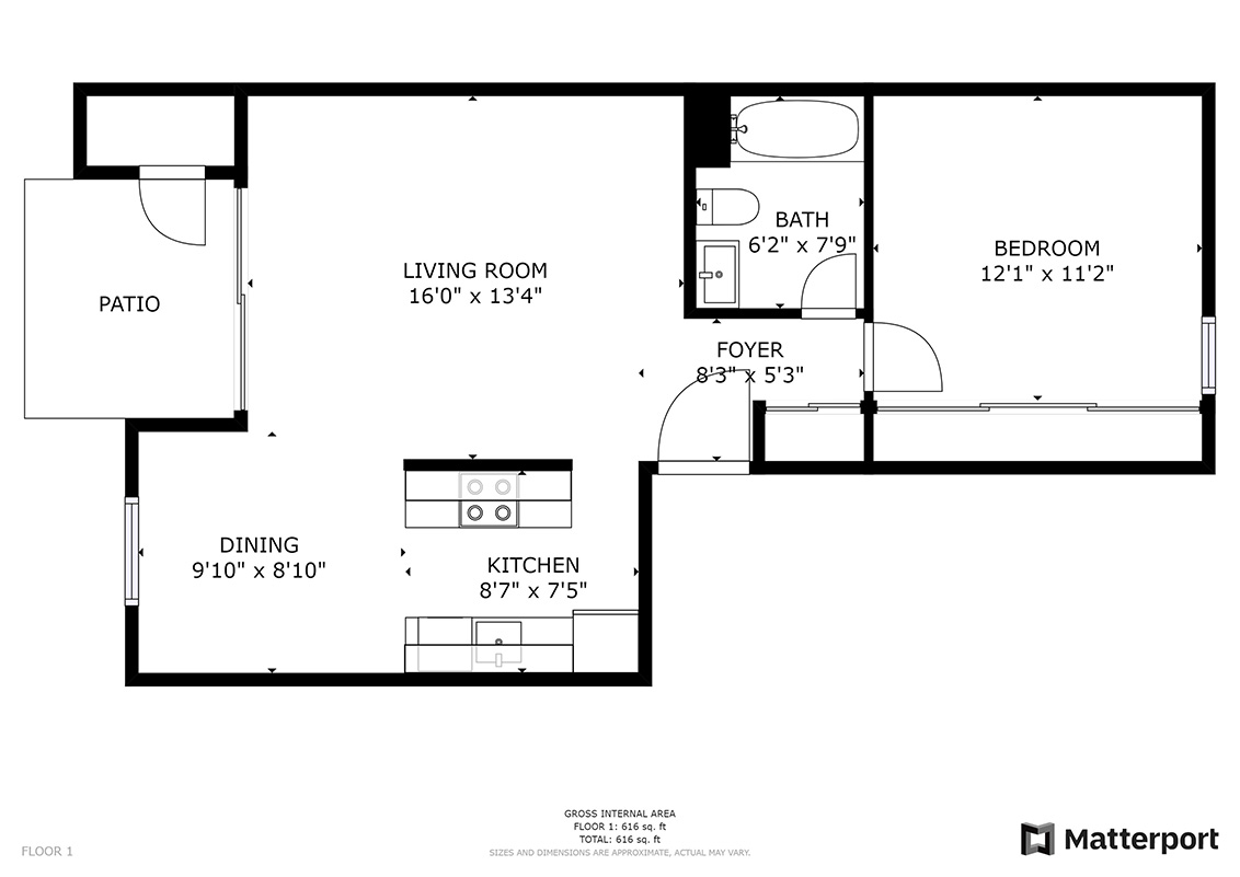 Floorplan  picture - 505 Cypress Point Dr 45, Mountain View 94043