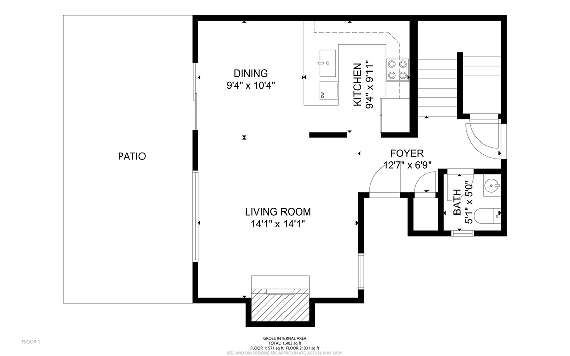 Floor Plan (A) Picture - 756 Creekland Cir, San Jose 95133 Floor Plan (A) picture - 756 Creekland Cir, San Jose 95133