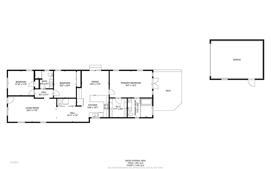 Floor Plan  picture - 1725 Fremont St, Santa Clara 95050