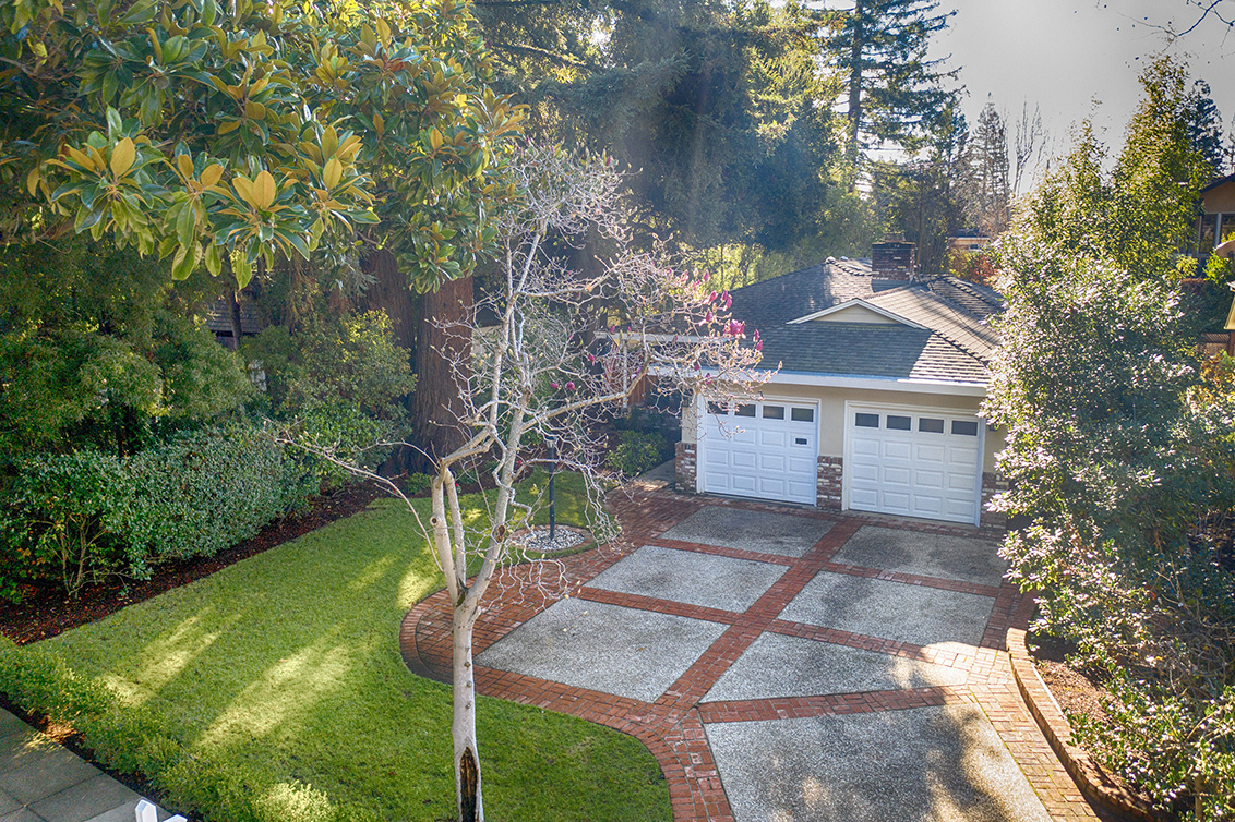 Aerial (A) picture - 1260 University Ave, Palo Alto 94301