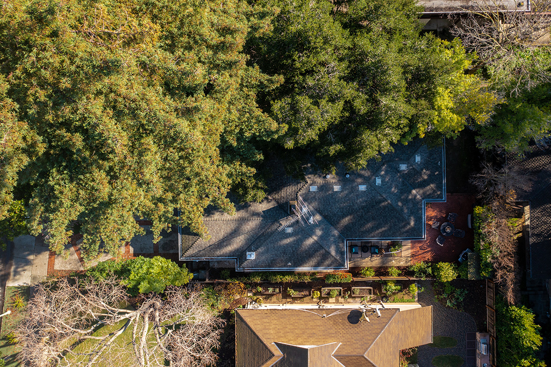 Aerial (C) picture - 1260 University Ave, Palo Alto 94301