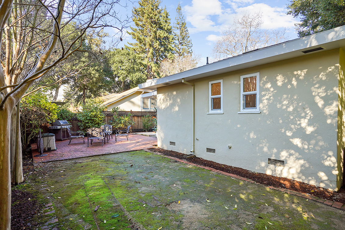 Backyard (C) Picture - 1260 University Ave, Palo Alto 94301 Backyard (C) picture - 1260 University Ave, Palo Alto 94301
