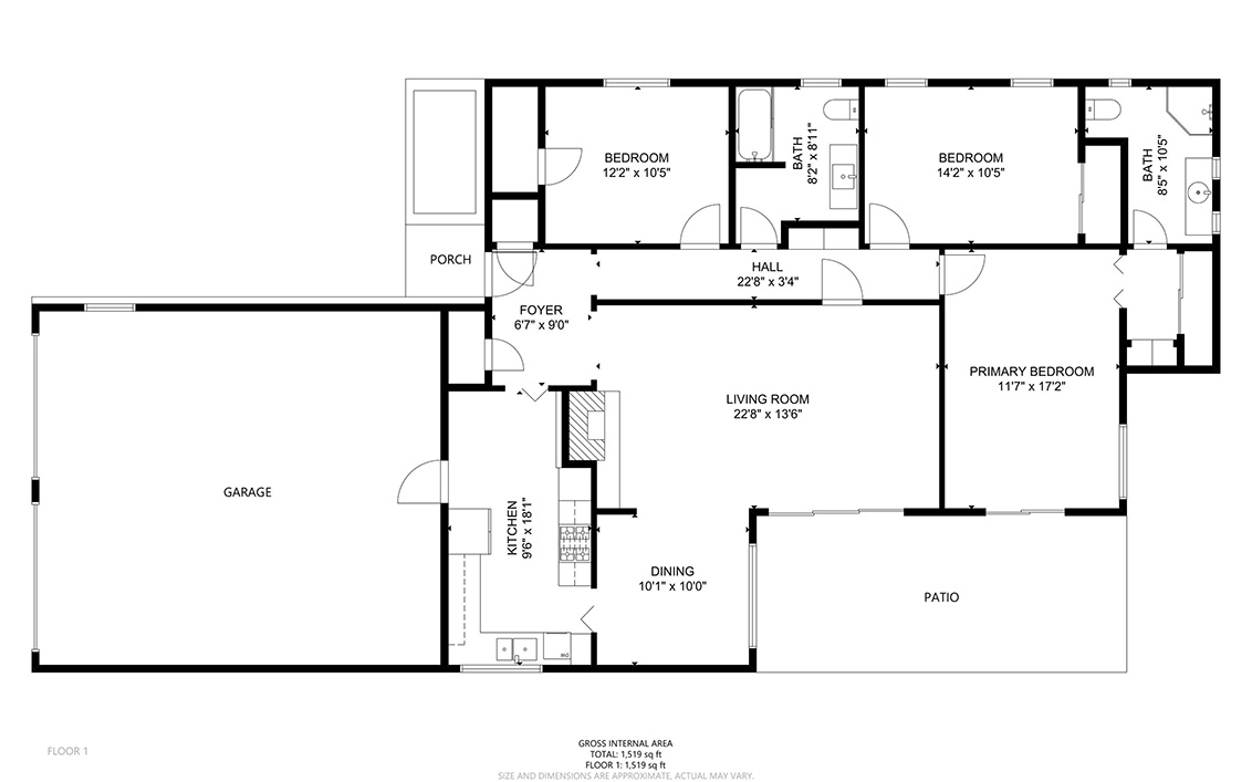 Floor Plans Picture - 1260 University Ave, Palo Alto 94301 Floor Plans picture - 1260 University Ave, Palo Alto 94301