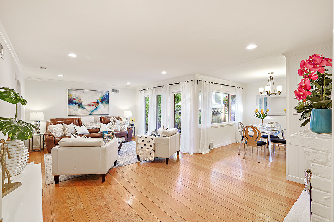 Living Dining Rooms  picture - 1260 University Ave, Palo Alto 94301