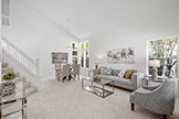 1411 Chavez Way, San Jose 95131 - Living Room (A)