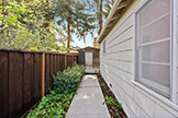536 Tennyson Ave, Palo Alto 94301 - House 2 Left Side 