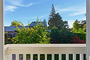 3776 La Donna Ave, Palo Alto 94306 - Balcony View