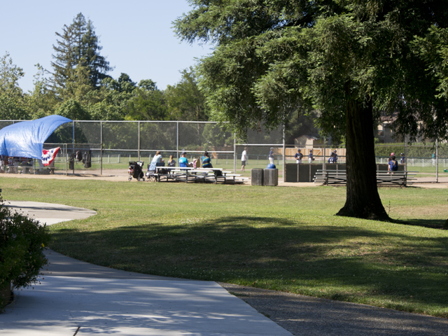 Baseball Diamond - Hoover Park, Palo Alto, CA